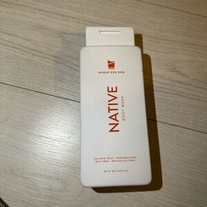 New Native Body Wash- spiked Egg Nog